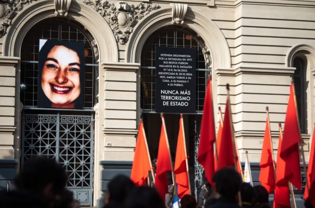 Amela Sanjurjo fue despedida 46 años después de haber sido asesinada por la dictadura