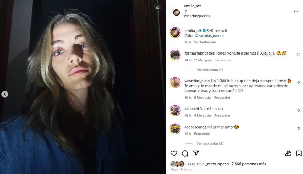 Tras su separación del Turco Naim, Emilia Attias volvió a un viejo amor y en las redes la felicitaron