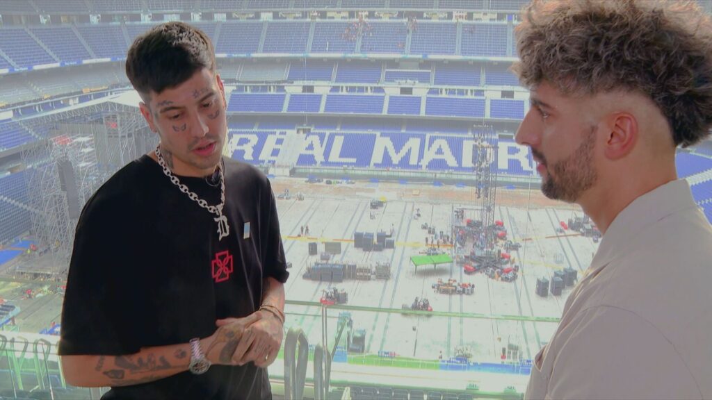 Mano a mano con Duki antes de su histórico show en el Bernabéu: “Sé que mis palabras motivan al público”