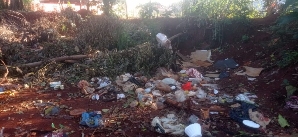 Denuncian la proliferación de mini basurales en el predio de la planta potabilizadora de las Leñas