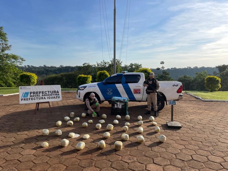 Prefectura secuestró cerca 25 kilos de marihuana en encomiendas
