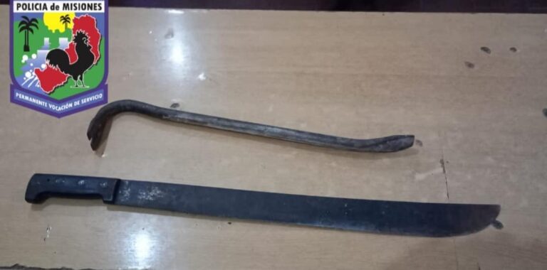 Wanda: En un confuso episodio un hombre atacó a otro con un hierro