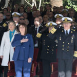 Patricia Bullrich en el aniversario de la Prefectura Naval Argentina: “Rosario está volviendo a la normalidad”