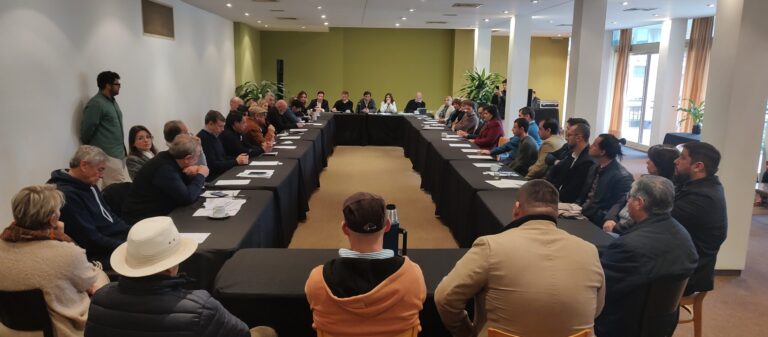 Empresarios remarcaron la necesidad de agilizar el centro de frontera en Iguazú