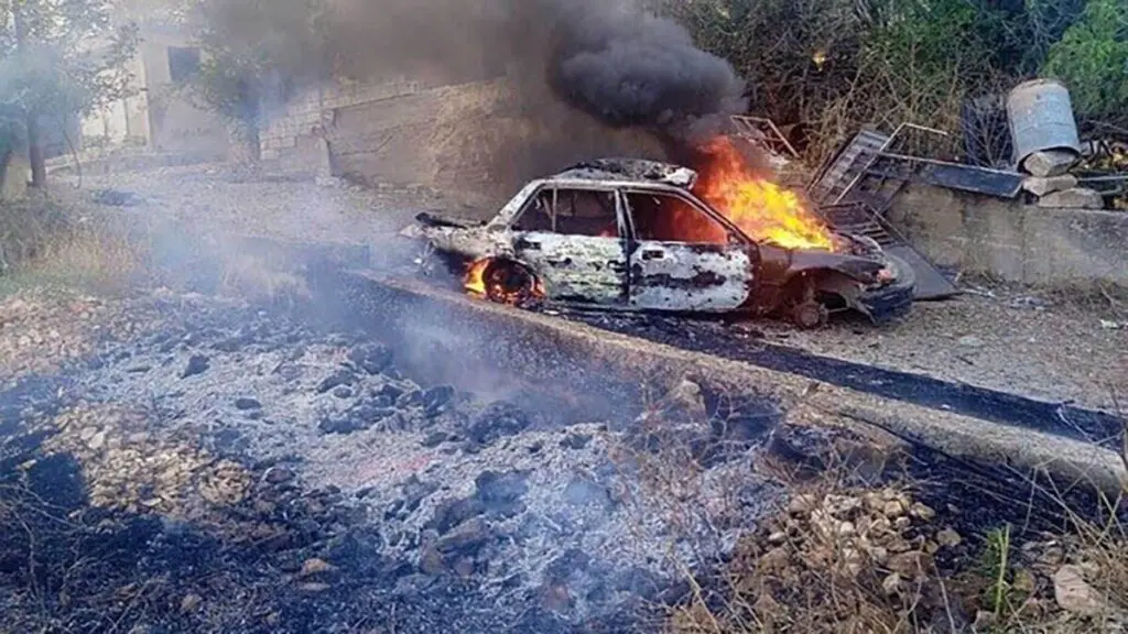 Dos muertos y tres heridos dejan ataques con drones israelíes en el Líbano