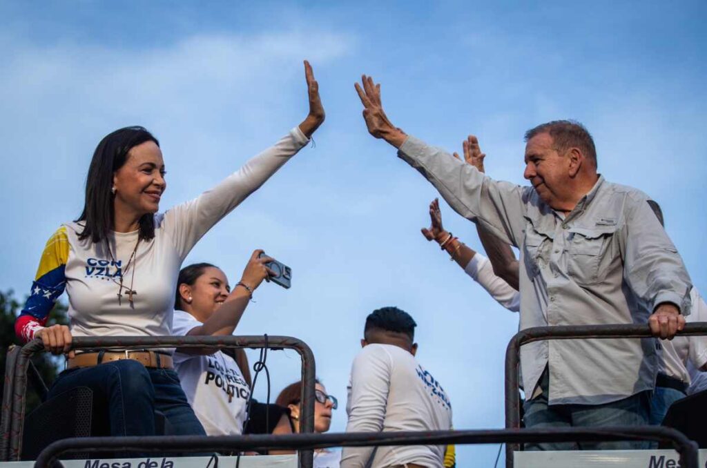 María Corina Machado alega fraude: “Venezuela tiene nuevo presidente electo y es Edmundo González Urrutia”