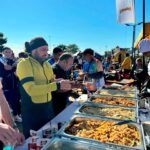 Hildebrand y Bon Gusto rindieron su apoyo al deporte mediante participación en corrida