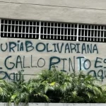 Ofrecen $25.000 dólares de recompensa por responsables de pintadas a favor del chavismo en Miami