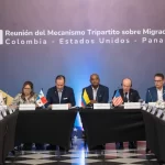 Reunión tripartita de Colombia, Panamá y EE.UU. para abordar crisis migratoria y crimen organizado