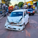 Camión con desperfectos mecánicos ocasionó accidente de tránsito en Caaguazú.