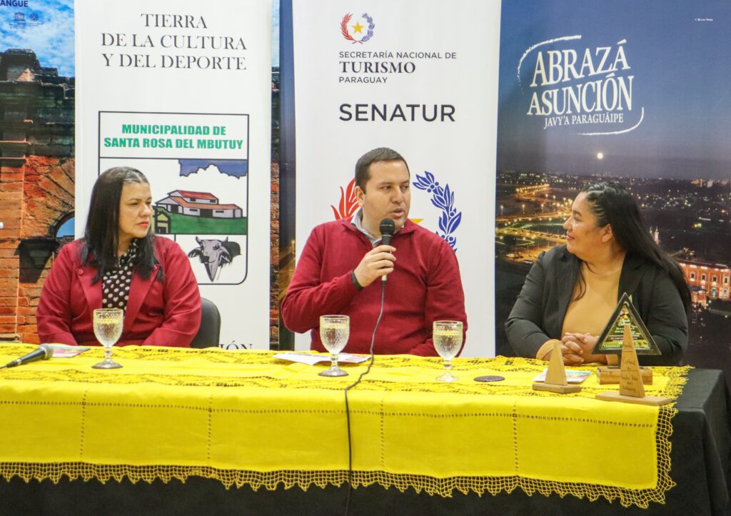 SENATUR APOYA EL PROYECTO “AGOSTO CULTURAL Y TURÍSTICO” DEL DISTRITO SANTA ROSA DEL MBUTUY