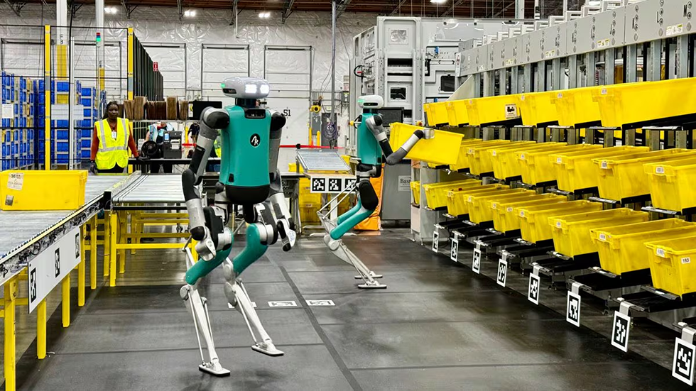 Amazon despide a más de 18.000 empleados y pone 750.000 robots para tareas de logística