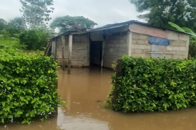 Lluvias en Guanarito dejaron casas anegadas y pérdidas en sembradíos