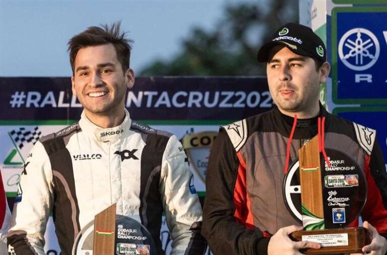 Remontada espectacular de Bruno Bulacia en el Codasur (video)