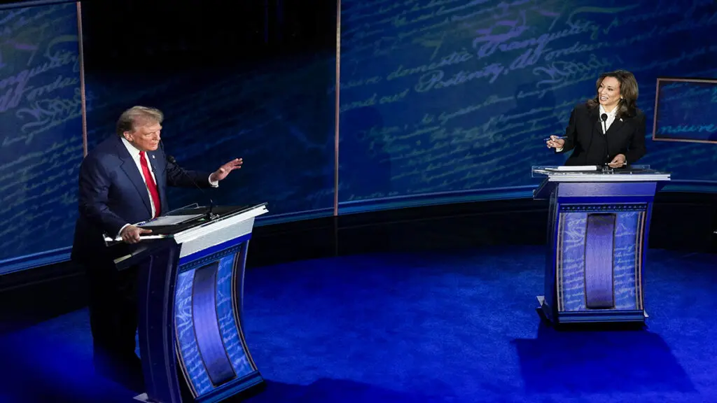 Kamala Harris y Donald Trump se lanzaron ataques durante debate presidencial