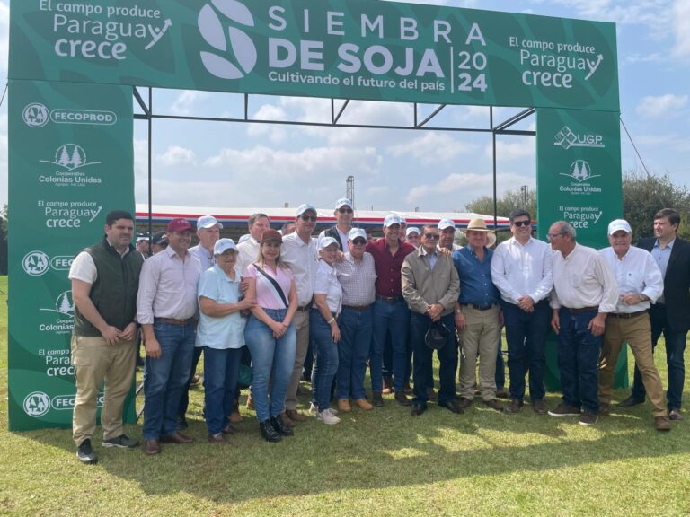 Lanzamiento de siembra de soja