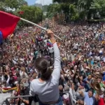 María Corina Machado invitó a seguir organizados hasta «cobrar la victoria» con una nueva protesta