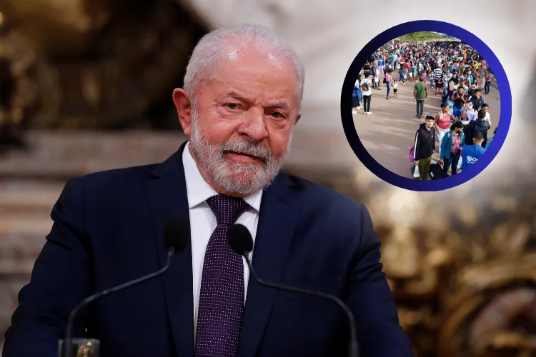 Las promesas de Lula a los migrantes venezolanos que vayan a Brasil