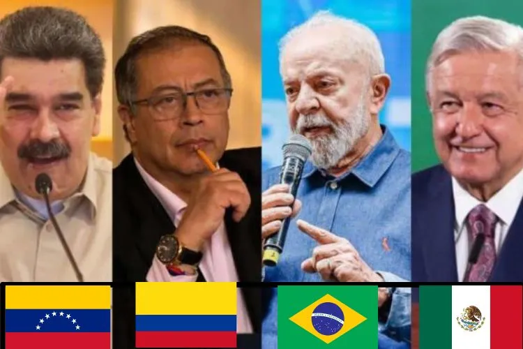 Petro, Lula y AMLO se reunirán hoy con Nicolás Maduro para hablar de las presidenciales en Venezuela