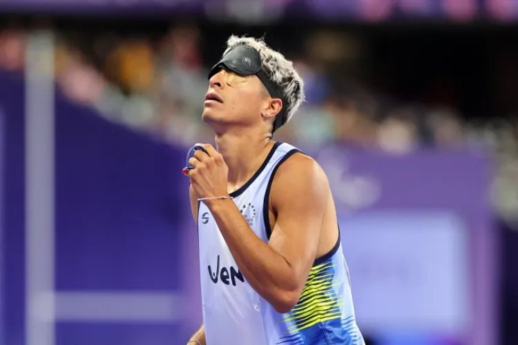 El venezolano Enderson Santos logró primera medalla de oro para Venezuela en Paralímpicos 2024