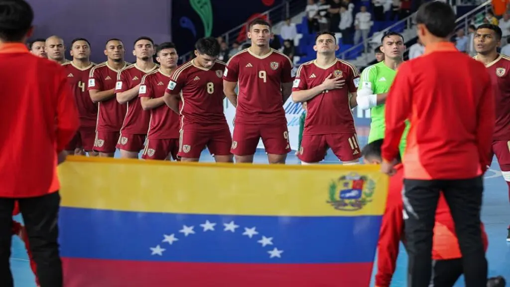 Venezuela pierde 7-1 ante Irán en su debut en el Mundial de Futsal 2024