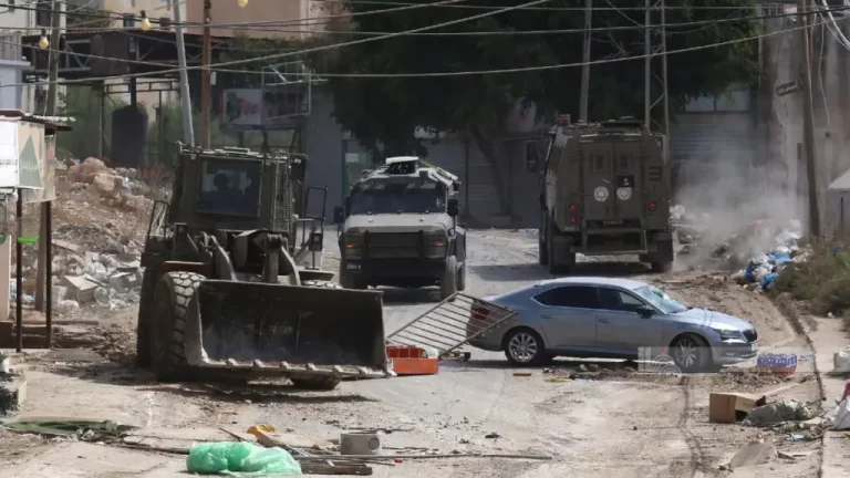 Continúa ofensiva militar israelí en ciudad de Tubas, Cisjordania
