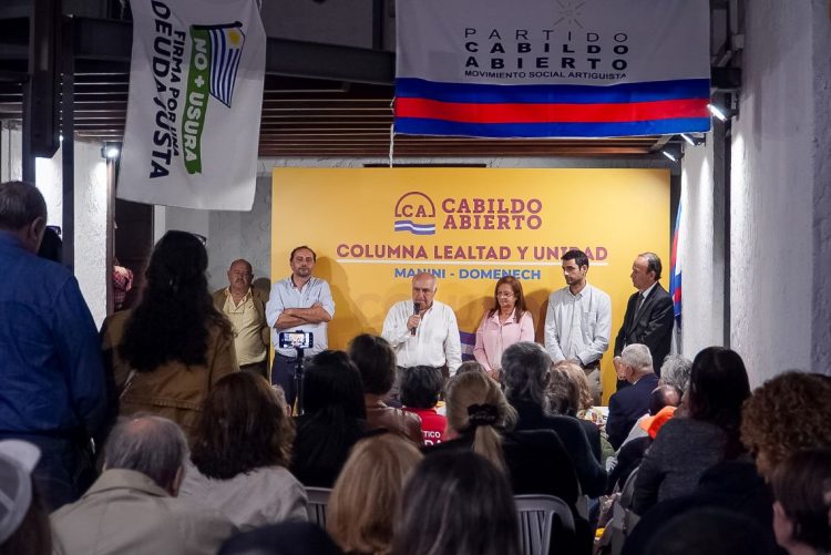 El senador Domenech reivindicó el papel que Cabildo Abierto juega en la coalición