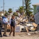 Biden envía 612 millones de dólares en ayudas para Florida tras paso de los huracanes Helene y Milton