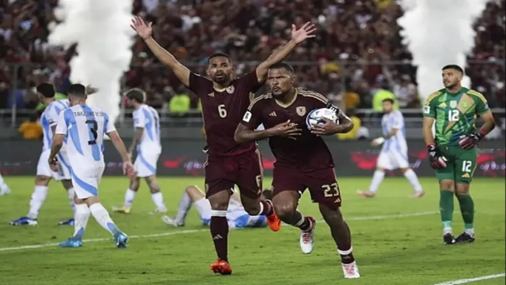 Resumen eliminatorias sudamericanas: Venezuela empata frente a Argentina