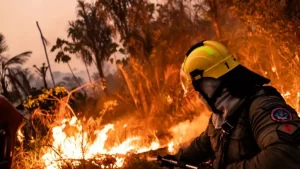 Bolivia: 32 focos de fuegos se mantienen activos en La Paz, Santa Cruz y Beni