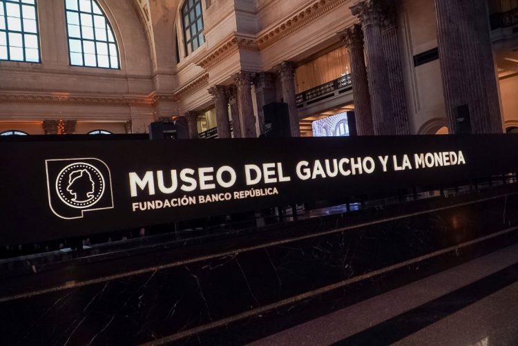 Reabrió el Museo del Gaucho y la Moneda, en la casa central del BROU