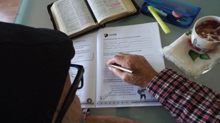 “Que me olvide de todo, pero no de mi Jesús”