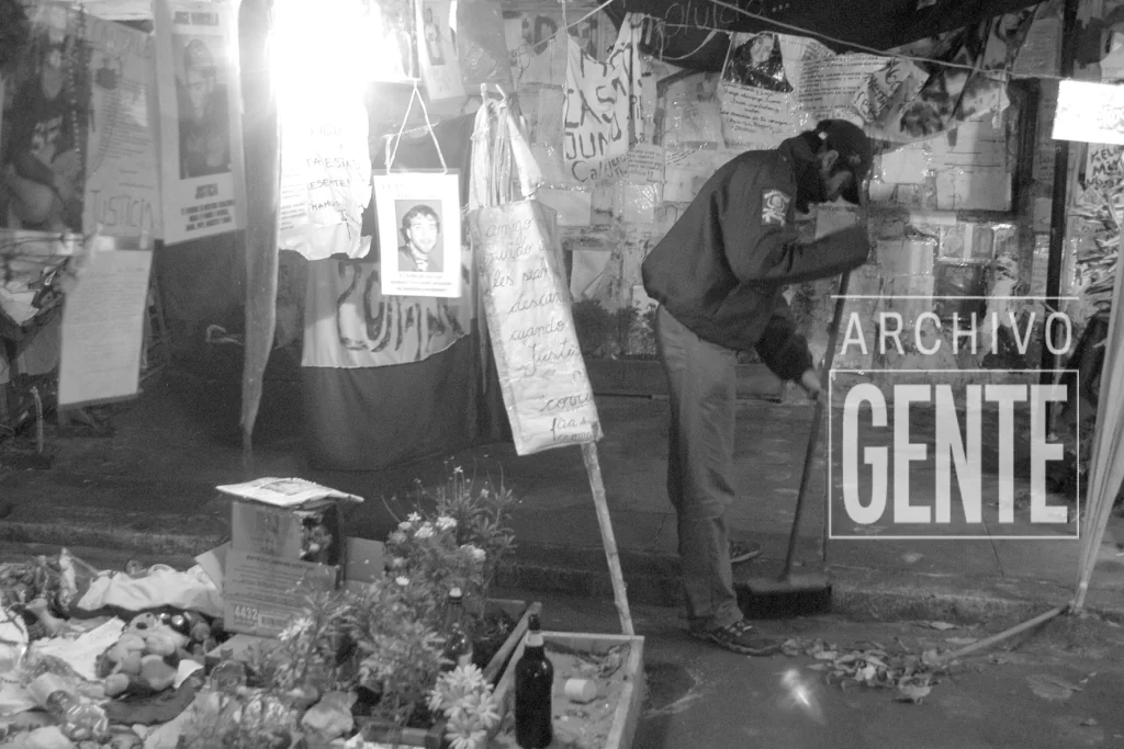 Las 12 fotos del santuario que se creó tras la tragedia de Cromañón