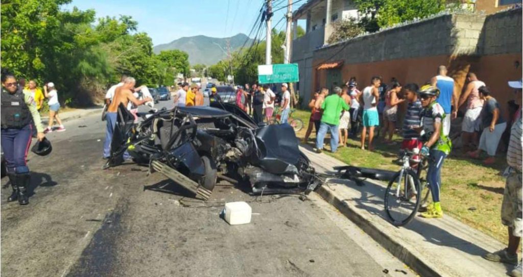 URGENTE: Isla Margarita: Accidente en Agua de Vaca deja seis heridos