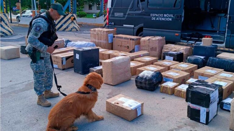 La Aduana secuestra drogas procedentes de Bolivia y Paraguay