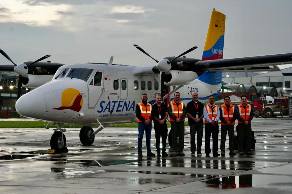 Colombia | SATENA refuerza la conectividad regional con la llegada del primer Twin Otter DHC-6 Serie 400