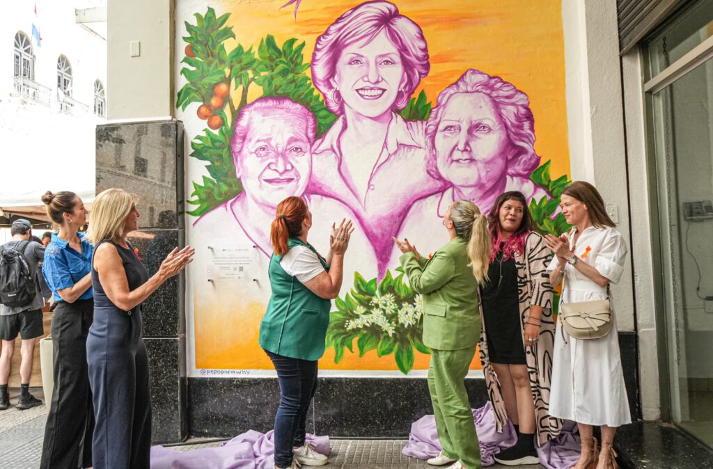 MURALES HOMENAJEAN A MUJERES DESTACADAS EN LA CONSTRUCCIÓN HISTÓRICA DEL PAÍS