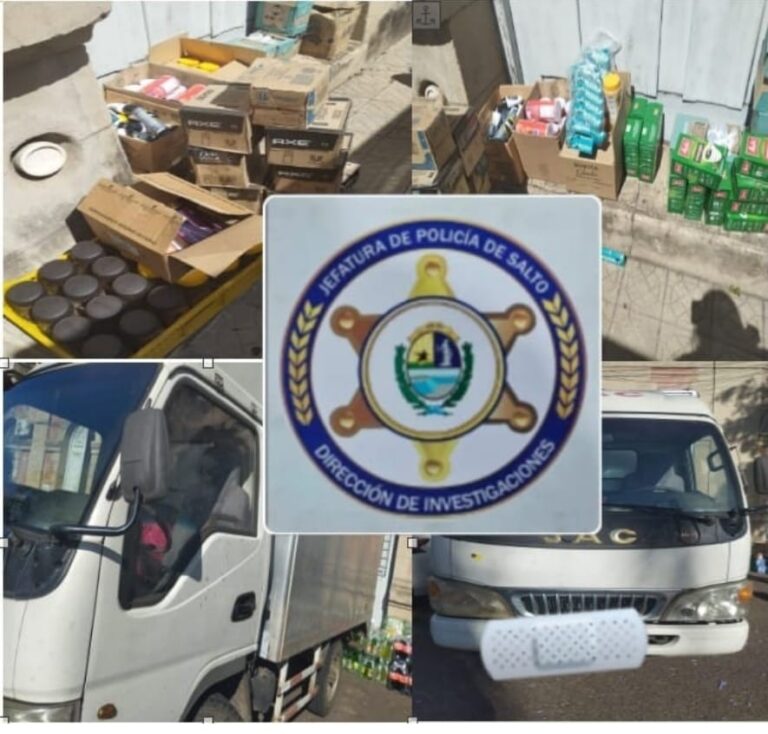 Investigaciones / Atrapó camión con mercadería de contrabando