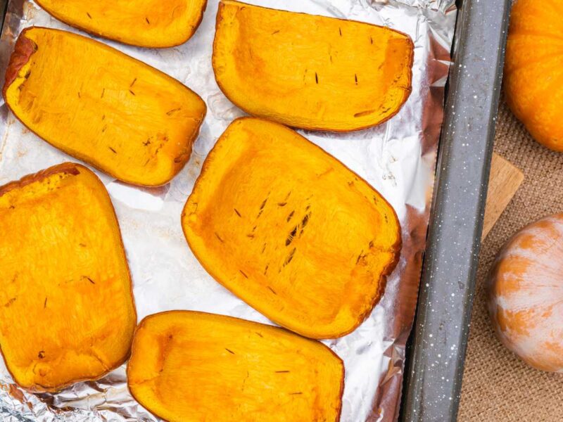 Pastelitos de hojaldre rellenos de calabaza