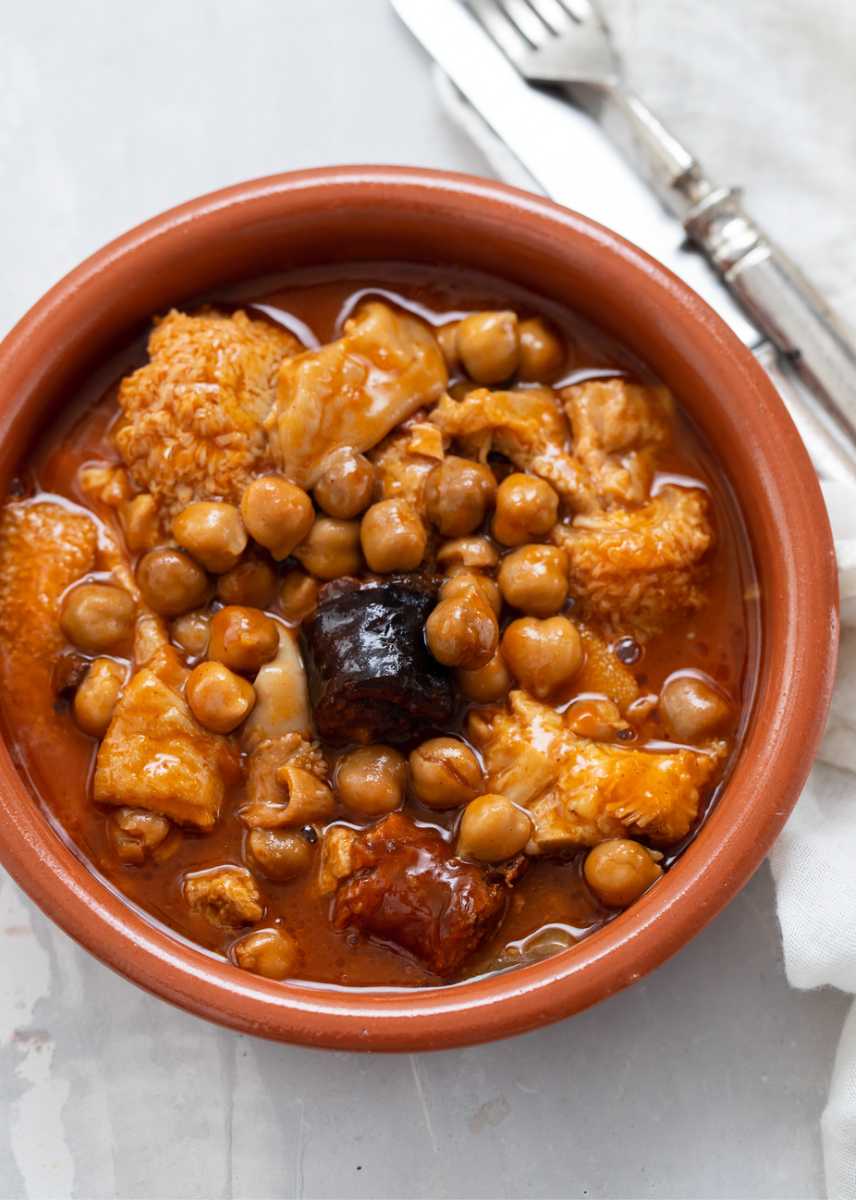 Callos con garbanzos en Thermomix (receta tradicional gallega)