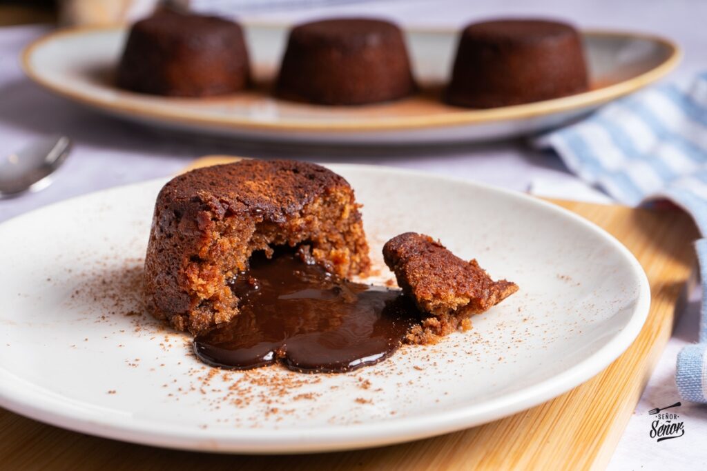 Coulant de chocolate. Receta fácil y casera