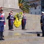 Comitiva argentina y uruguaya rindieron homenaje a sus héroes