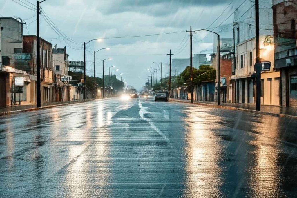 Inumet alerta por tormentas fuertes con precipitaciones abundantes