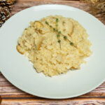 Risotto de boletus. Receta fácil y casera