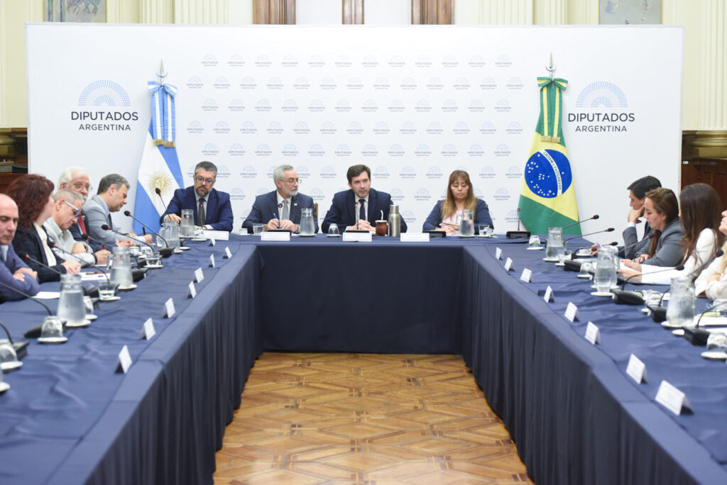 Se constituyó el Grupo Parlamentario de Amistad entre Argentina y Brasil