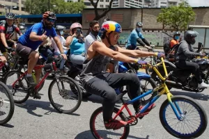 Medallista olímpico Daniel Dhers organizó “bicicleteada” en Caracas: todo lo que debes saber