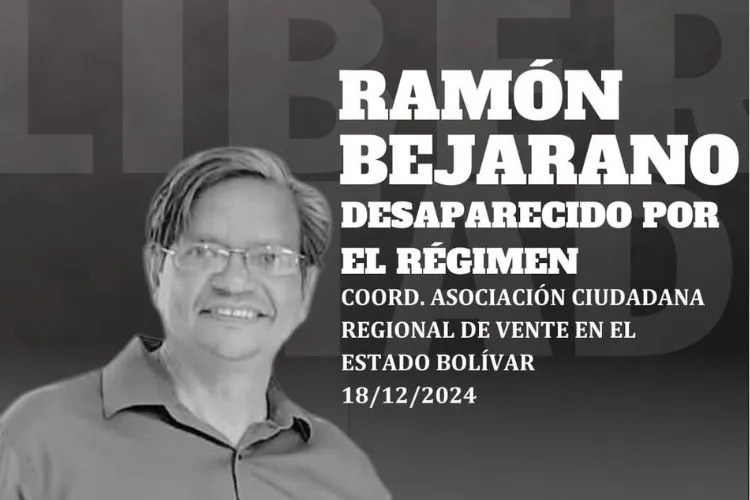 Vente Venezuela denunció la desaparición de uno de sus coordinadores en el estado Bolívar