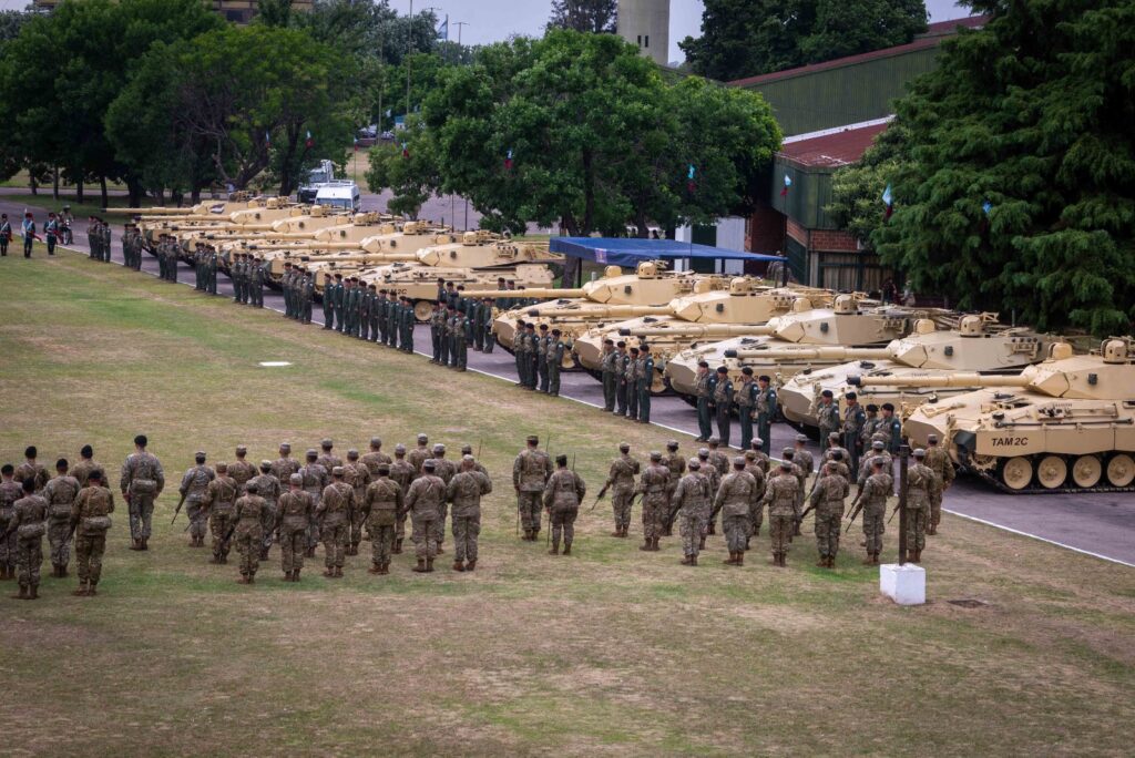 Hito argentino: el Ejército concretó la modernización de 10 unidades de sus tanques TAM 2C A2