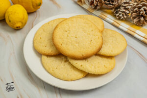 Galletas de limón. Receta casera y tradicional