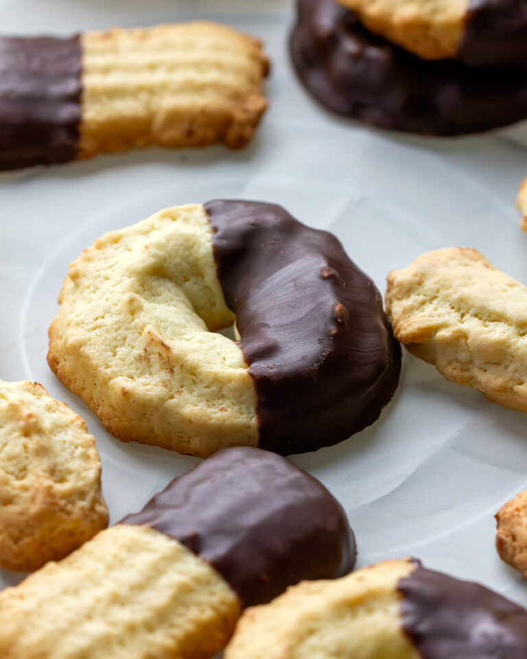 Galletas Spritz: Galletas rizadas de mantequilla, ideales para Navidad